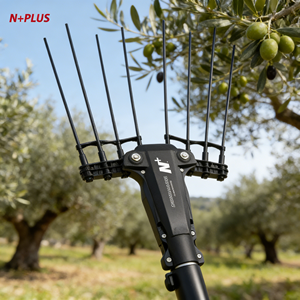 Machine à récolter les olives N+PLUS à haute efficacité, <span class=keywords><strong>tige</strong></span> télescopique réglable avancée, cueillette rapide, récolteuse électrique d'olives - Product Image 1