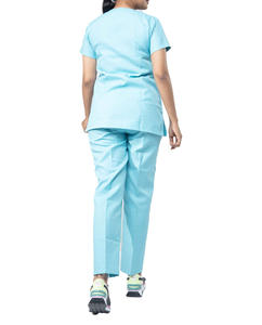 Uniformes Médicos Unisex de Último Diseño, Pantalones Jogger, Conjuntos de Uniformes de Enfermería, Poliéster y Elastano, Manga Corta, para Uso Hospitalario - Product Image 3
