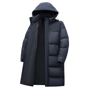 Winter Fashion Style <b>Men's</b> <b>Jacket</b> Custom Designed Hooded <b>Men's</b> Coat Feather Bubble Coat <b>Long</b> <b>Jacket</b> - Product Image 5