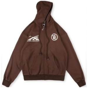SINEWY SPORTS Sudadera con Capucha Oversize de Algodón y Forro Polar para Hombre, Antipilling, Estilo Casual Urbano de Invierno, Manga Larga, 460g - Product Image 4