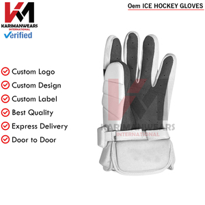 Gants de hockey sur glace personnalisés, gants de hockey haute performance pour l'entraînement et les matchs, équipement de protection OEM - Product Image 6