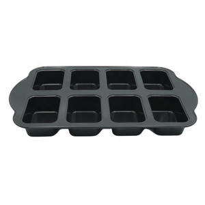 Mini moule à muffins à pain de 8 tasses, revêtement antiadhésif et bonne performance de libération pour gâteau - Product Image 1