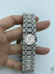 นาฬิกาข้อมือผู้ชาย AARVA JEWELS หรูหรา ตัวเรือนสแตนเลสสตีล ขนาด 25 มม. กระจกแซฟไฟร์ ระบบดิจิตอล ตัวล็อคแบบซ่อน ดีไซน์วินเทจ กันน้ำ 3BAR - Product Image 2
