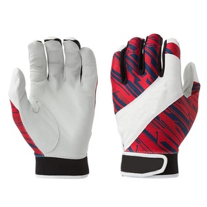 Pitch Practice <b>Baseball</b> Batting <b>Gloves</b> High Traction Friction Grip Wrist Support Wrap Custom Material <b>Baseball</b> Batting <b>Gloves</b> - Product Image 1