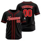 Camiseta de Béisbol con Cuello en V y Botones para Adultos Unisex, Nombre y Números del Equipo Personalizados, Transpirable, Anti-UV, Secado Rápido, 100% Poliéster, Deportiva - Product Image 4