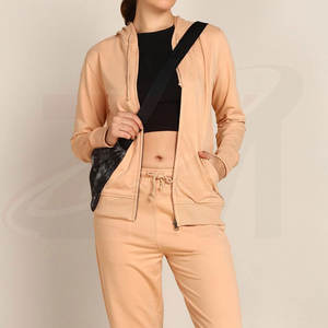 Nouveauté : Survêtement zippé pour femme, élégant pour l'hiver, idéal pour la course et le jogging, possibilité de personnaliser votre propre logo. - Product Image 6