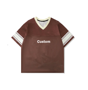 T-shirt pour hommes grande taille, t-shirt en coton de marque avec logo - Product Image 4