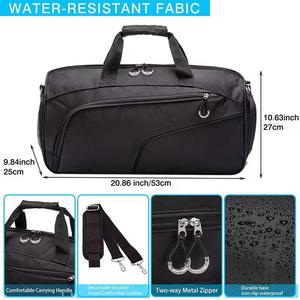 Bolsa de Viaje Deportiva Unisex de Cuero Genuino con Cierre de Cremallera, Impermeable, Ligera, para Fin de Semana, Venta al Por Mayor, Modelo 2026 - Product Image 5