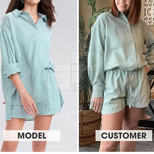 Holiday Style 2026 <b>Women</b> Summer <b>Shorts</b> Set Trendy Two Piece <b>Short</b> <b>Suit</b> With Lightweight Fabric Comfortable Vacation Wear - Product Image 5