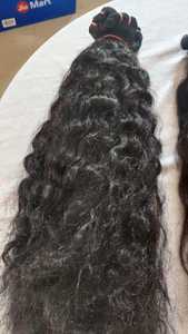Lots de Cheveux Humains Bouclés Indiens Non Traités 100% Naturels Remy pour la Vente en Gros - Product Image 5