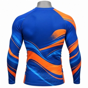 Camiseta Deportiva de Compresión de Manga Larga para Hombre, para Entrenamiento, Fitness, Running, Ciclismo, Surf, Gimnasio y Actividades Deportivas - Product Image 2