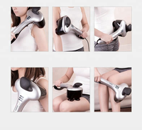 LUYAO LY-627A Körper Doppel Doppel knoten Hand massage gerät Vibrations massage für Hals & Taille Handy Hammer Buddy