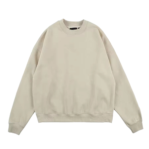 Sudaderas de Cuello Redondo de Algodón Personalizadas al por Mayor para Hombre, Sudadera de Cuello Redondo Lisa de Alta Calidad - Product Image 1