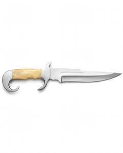 Stainless Steel Heavy-Profile Utility <b>Craft</b> <b>Tool</b> Engraved Bone Handle Executive Display Piece - Product Image 1