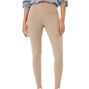 Conjunto de Leggings Deportivos para Mujer, Spandex/Poliéster, Diseño Sólido, Pantalones de Yoga de Alta Calidad, Elásticos, Largos, Tallas Grandes, OEM - Product Image 6