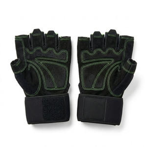 Gants de musculation robustes avec support pour les poignets, gants de gym en cuir unisexes, antidérapants, pour la musculation - Product Image 4