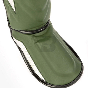 Protège-tibias en cuir PU de haute qualité pour MMA, Muay Thai et Kickboxing – Vente en gros - Product Image 2