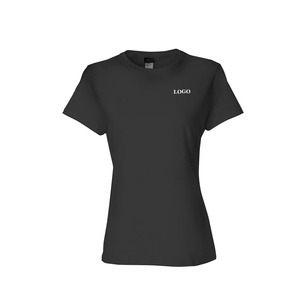 T-shirt décontracté et tendance pour femme, coupe ample et moderne, idéal pour le quotidien, style décontracté et élégant, OEM - Product Image 1