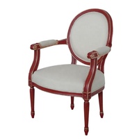 Louise Philippe chaise de salle à manger dorée antique fauteuils en bois massif pour salle à manger ensemble de meubles de cuisine hôtel et restaurant