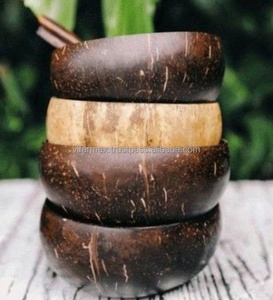 ชามมะพร้าวย่อยสลายได้เป็นมิตรกับสิ่งแวดล้อม ภาชนะใส่อาหารธรรมชาติสำหรับใช้ในบ้าน ครัว ของขวัญ ส่งออก ขายส่ง ผู้ผลิต OEM - Product Image 2