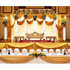 Escenario de Columnas Romanas para Bodas, Lujoso Escenario con Columnas Blancas para Bodas, Escenario Sencillo para Bodas del Sur de la India, Evento en Australia - Product Image 1