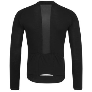 Men's <b>Long</b> <b>Sleeve</b> <b>Cycling</b> <b>Jersey</b> Full Zip Front Dark Gray With Orange Accents Sweat-Wicking Breathable Sport Wear - Product Image 4