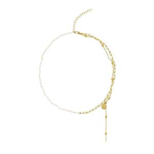 Collar de Gargantilla de Lujo de Alta Gama para Mujer, Perla Natural de Agua Dulce, Diseño de Capas de Cuentas Ligeras, Moda de Alta Gama - Product Image 5