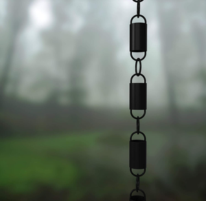 Cadena de Lluvia Cilíndrica de Lujo Hecha a Mano, Cadena de Drenaje de Agua Decorativa de Metal Impermeable para Jardín, Techo y Uso en Exteriores del Hogar - Product Image 5