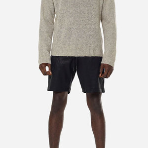 กางเกงขาสั้นหนังสำหรับผู้ชายกางเกงขาสั้นหนังน้ำหนักเบาใส่สบาย - Product Image 1