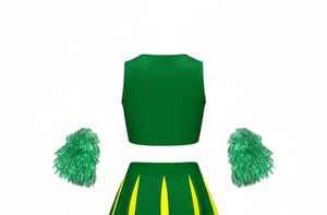 Uniforme de Animadoras Personalizado de Primera Calidad con Logotipo Impreso, Tela Ligera y Suave, Flexible y de Alto Rendimiento - Product Image 4