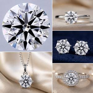 Diamant en vrac certifié IGI, 3,0 carats, taille brillant, cultivé en laboratoire CVD, couleur D, clarté VVS2, polissage excellent, pour la fabrication de bijoux - Product Image 4