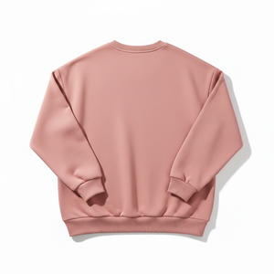 Sudaderas de cuello redondo personalizadas con logotipo de pedrería, de peso pesado, básicas, de color liso, transpirables para mujer - Product Image 3