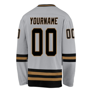 Jersey de Hockey Personalizado con Logotipo Bordado, Nombre y Número del Jugador, Uniforme de Equipo de Hockey sobre Hielo de Primera Calidad - Product Image 3
