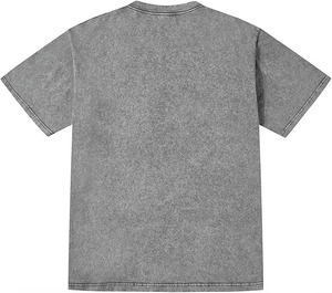 T-shirts décontractés surdimensionnés 100 % coton pour hommes, personnalisables avec impression graphique, t-shirts vierges – Vente en gros - Product Image 2