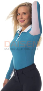 Performance Horse Riding Shirt Women Stretch Fabric Lightweight Training Top <b>Long</b> <b>Sleeve</b> OEM Factory - Product Image 4