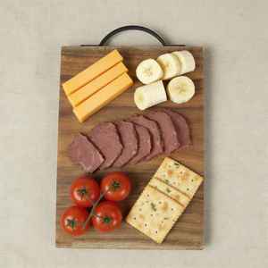 Planche à découper rectangulaire en bois massif pour la maison, ensemble de planches à découper en bambou pour le fromage, la viande, la pizza, les fruits dans la cuisine - Product Image 3