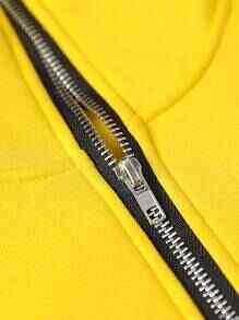 เสื้อฮู้ดดี้แบบเต็มตัวที่ออกแบบเองได้ พร้อมซิปคุณภาพพรีเมียม ผ้าคอตตอนผสมที่ทนทาน และทรงเข้ารูปทันสมัยสำหรับแฟชั่นคนเมืองยุคใหม่ - Product Image 3