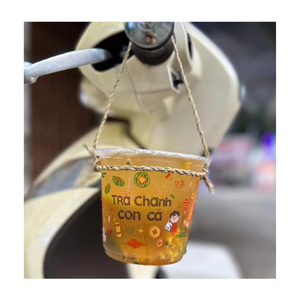Poignée en jonc de mer naturel pour gobelets à café à emporter, accessoire réutilisable pour le transport de boissons, pour cafés, marques et vente en gros de boissons - Product Image 3