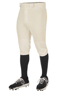 Men <b>Baseball</b> Pants White With Red Socks And Glove Moisture Wicking Full Sleeve Uniform Trousers Button Fly Pockets - Product Image 3