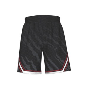 Unisex Basketball Shorts Mesh Elastic Waist Red Blue White Sublimated Breathable Athletic Wear All Seasons Adult Fit 160 200 GSM - Product Image 5