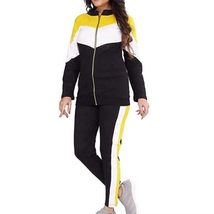 Conjunto Deportivo de Felpa Francesa de Algodón para Mujer, Talla Grande, Marca Privada, Fabricante de Ropa al por Mayor, OEM, ODM - Product Image 1