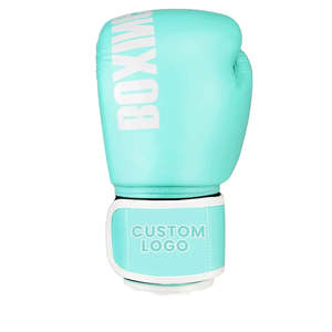 Guantes de boxeo de cuero PU personalizados de primera calidad para entrenamiento, para jóvenes, adultos, mujeres y hombres - Product Image 2