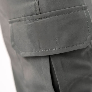 กางเกงคาร์โก้ปักโลโก้ตามสั่ง ผู้ชาย ผ้าคอตตอนผสม หลายกระเป๋า สไตล์ลำลอง สตรีทแฟชั่น ขายส่ง - Product Image 3