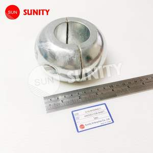 Ánodos de zinc TAIWAN SUNITY Q-50 de 50 mm (2'') para aplicaciones marinas en ejes - Product Image 1