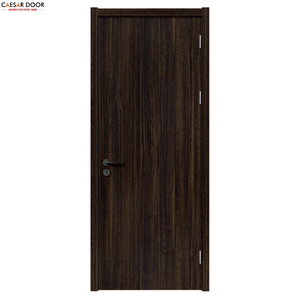 Porte intérieure contemporaine en bois résistante à l'humidité, film PVC, âme en MDF, isolation thermique, garantie 1 an pour entrée d'hôtel - Product Image 6