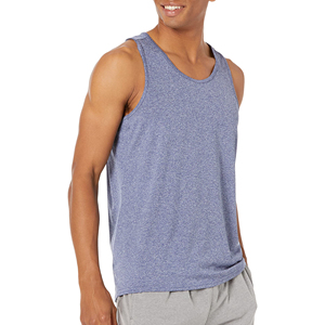 Camisetas sin Mangas Personalizadas para Hombre, Tallas Grandes, Estilo Casual Elegante, al por Mayor, Tejido de Punto Transpirable de Primera Calidad, 100% Algodón Suave, para Gimnasio - Product Image 4