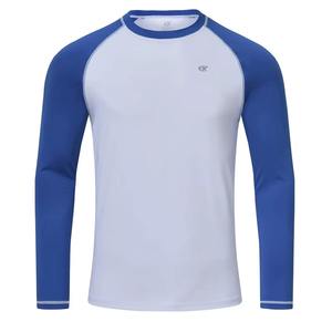 Chemises de surf pour hommes à manches longues UPF50+ – Sweat-shirt de surf anti-UV et protection solaire – Maillot de bain - Product Image 2