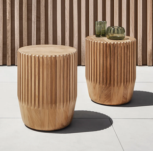 Outdoor Teak Coffee Table Patio Garden High End Modern Wooden <b>Set</b> Hotel Resorts Patio Waterproof Leisure Furniture - Product Image 1