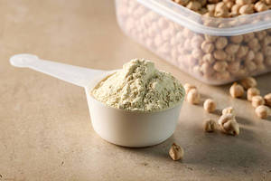 Poudre d'isolat de protéines de pois chiches de haute pureté FitTree International Premium pour une nutrition végétalienne moderne et des aliments fonctionnels - Product Image 2