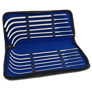 Kit de Dilatateurs de Hegar (8 Pièces) en Acier Inoxydable pour Diagnostic Gynécologique et Chirurgical Manuel - Product Image 6